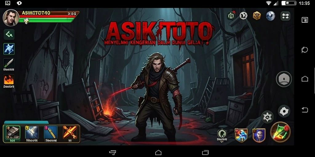 Tangkapan layar menunjukkan momen menegangkan dalam <strong>ASIKTOTO</strong> saat menjelajahi tempat angker.