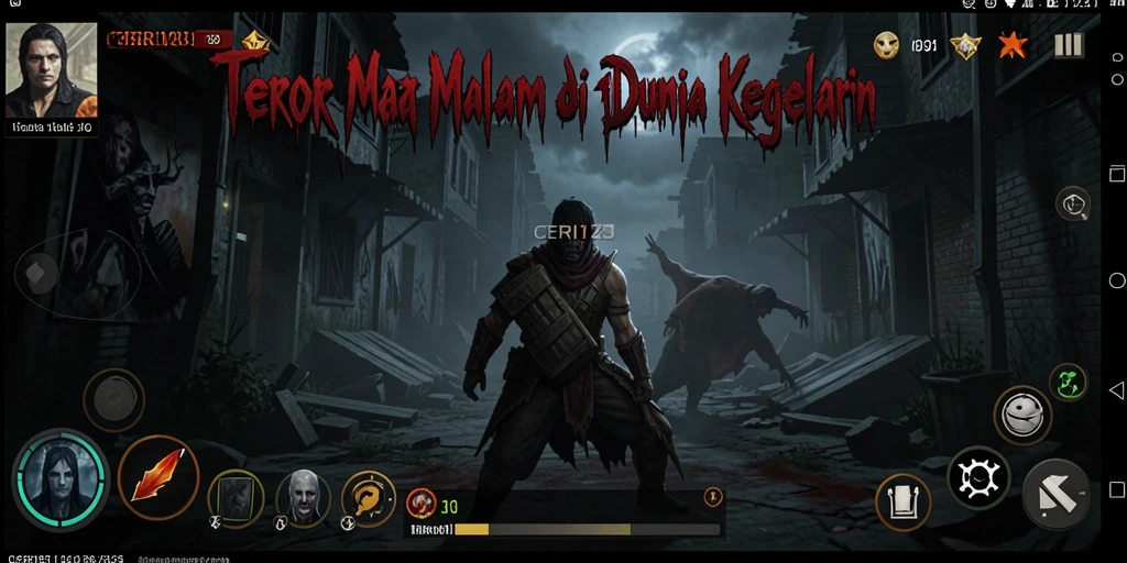 Gameplay menegangkan CERI123 dengan atmosfer Horror yang mencekam.