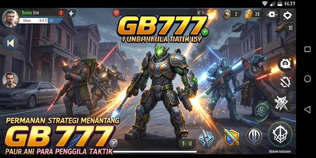 Tampilan gameplay GB777 yang penuh aksi dan strategi mendalam.