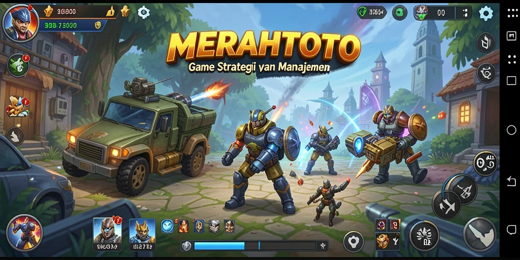 Tampilan gameplay menarik di MERAHTOTO dengan berbagai strategi.
