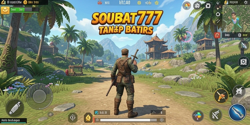 Screenshot gameplay SOBAT777 menampilkan petualangan seru dalam dunia terbuka.
